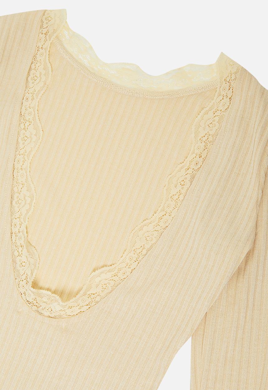 Glamorous - Petite open back bodysuit - neutral
