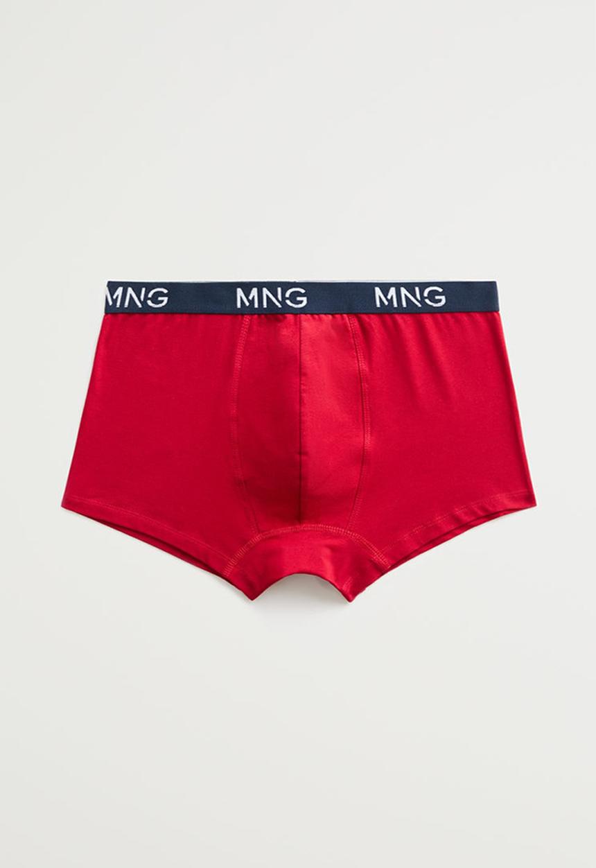 MANGO - Xmas boxers  - navy