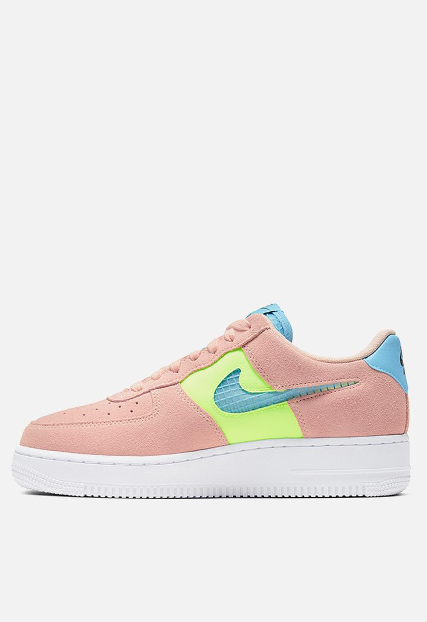 Nike - Air Force 1 '07 SE - washed coral & oracle aqua-ghost green