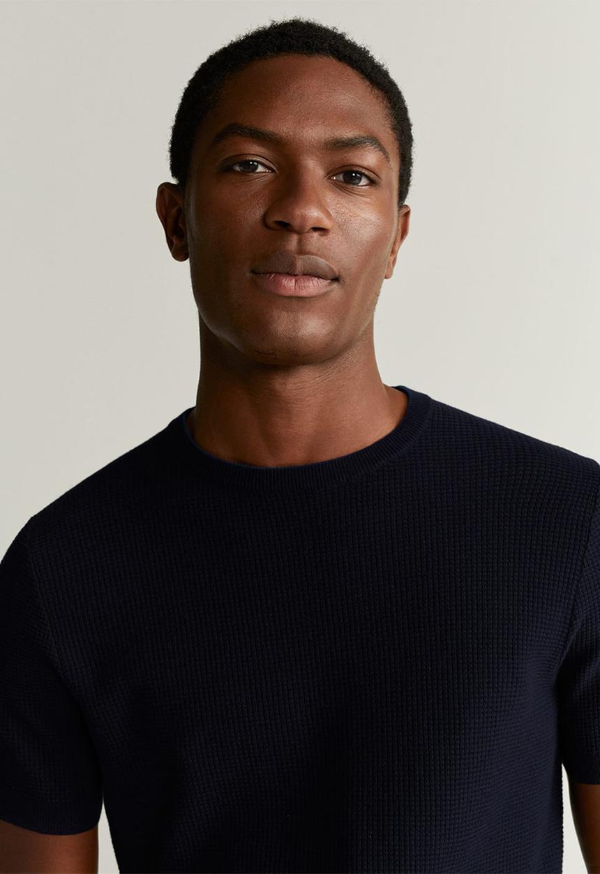 MANGO - Mieres sweater - navy