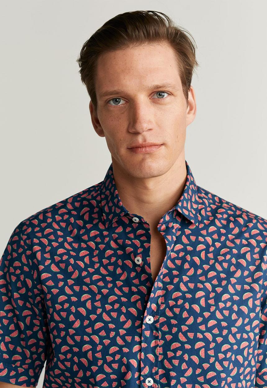 MANGO - Sandi-h shirt - navy
