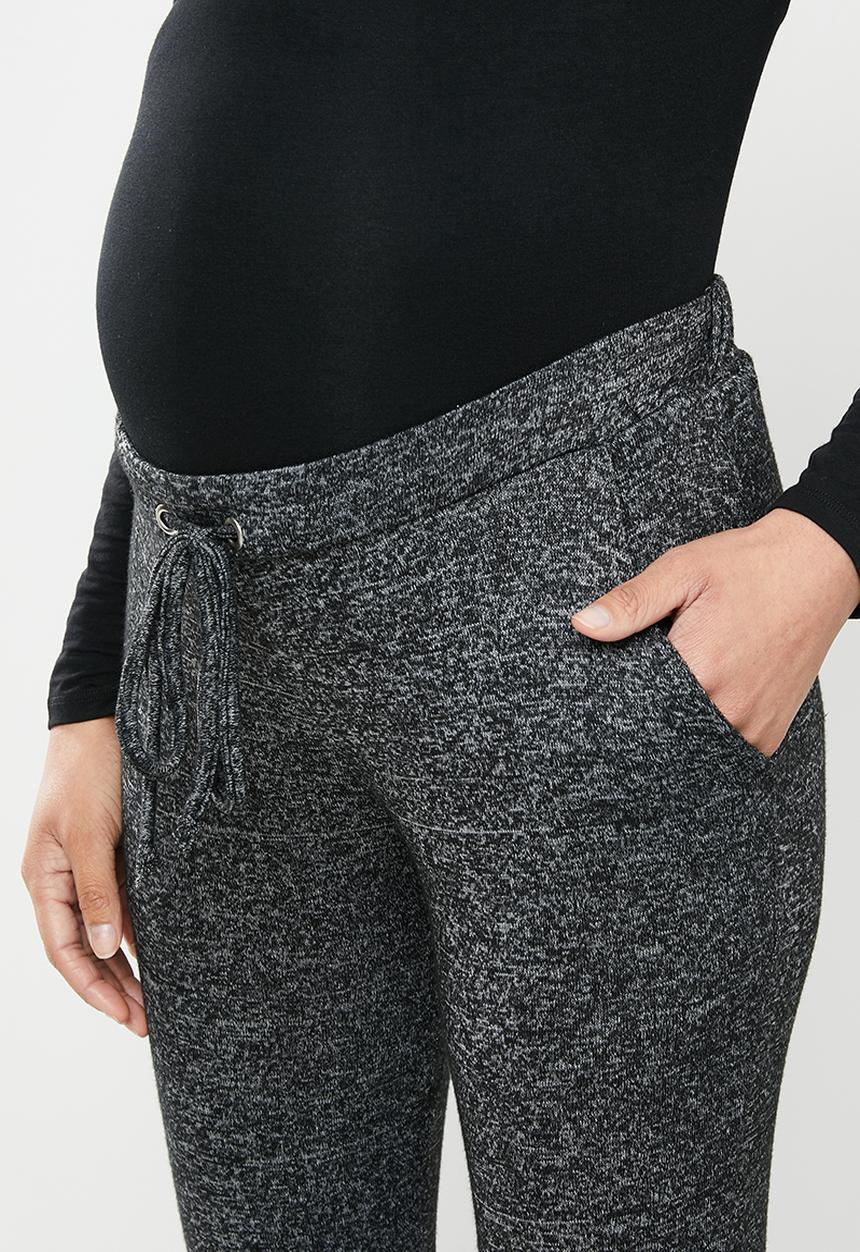 Superbalist - maternity easy fit pants - black