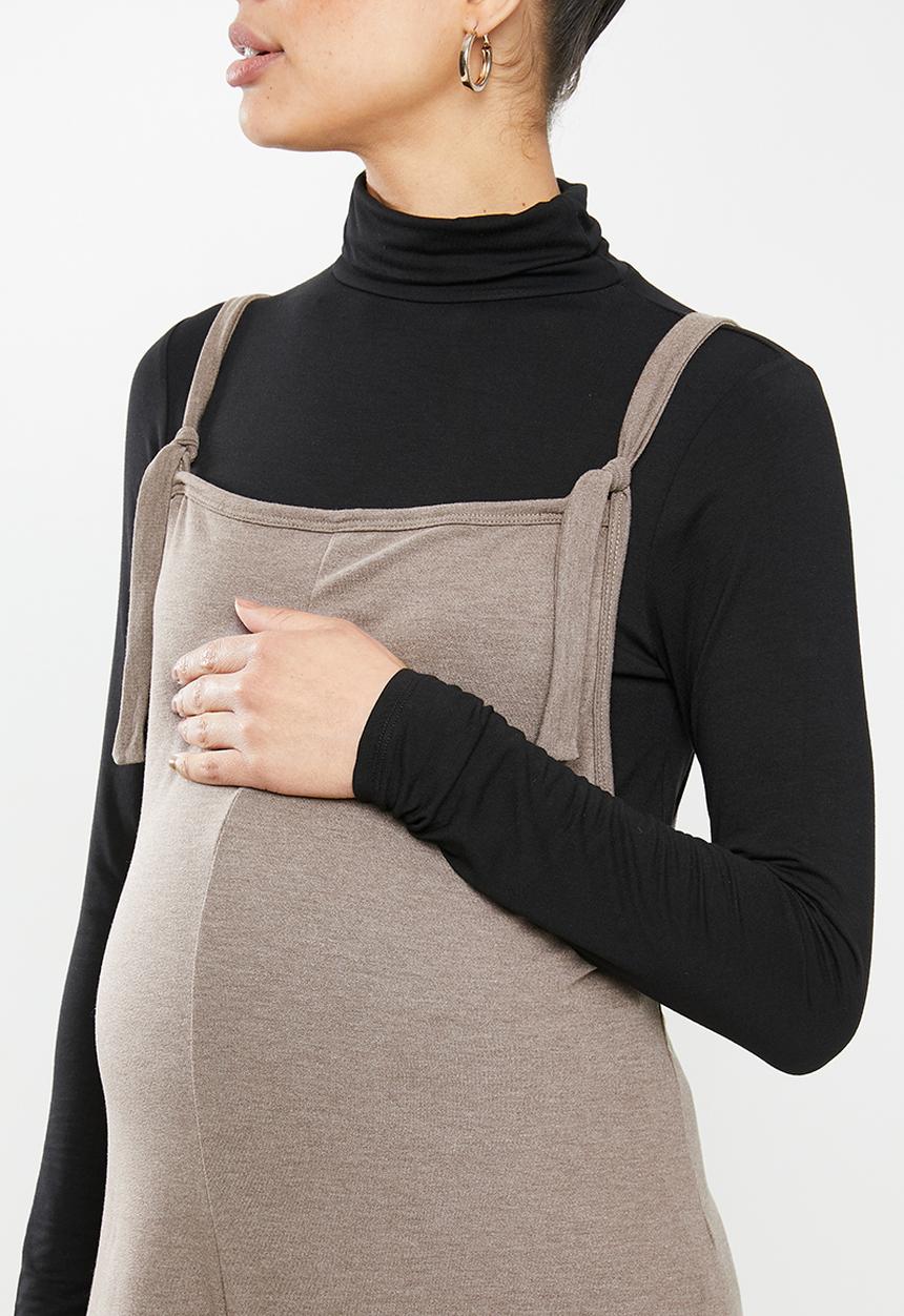 Superbalist - Maternity knit jumpsuit - brown