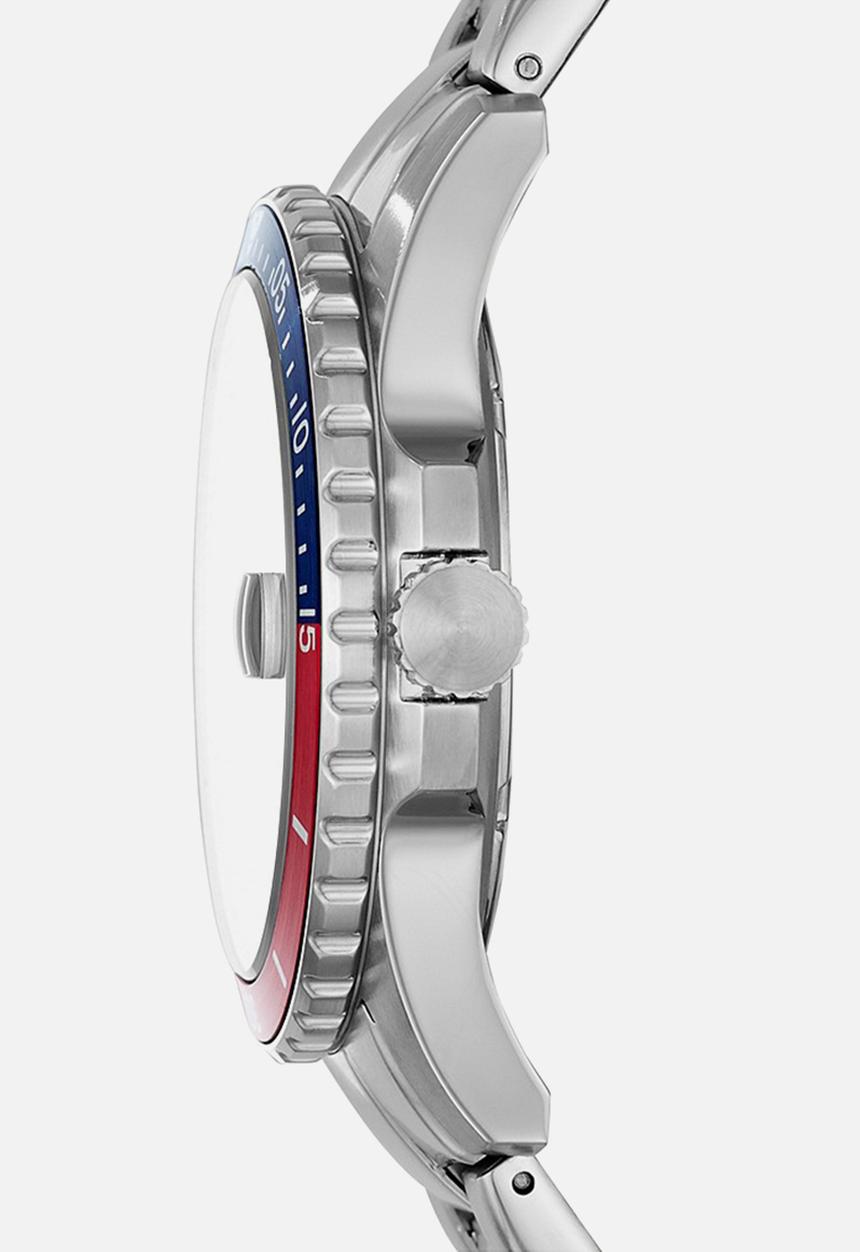 Fossil - Fb - 01 - silver / red / blue