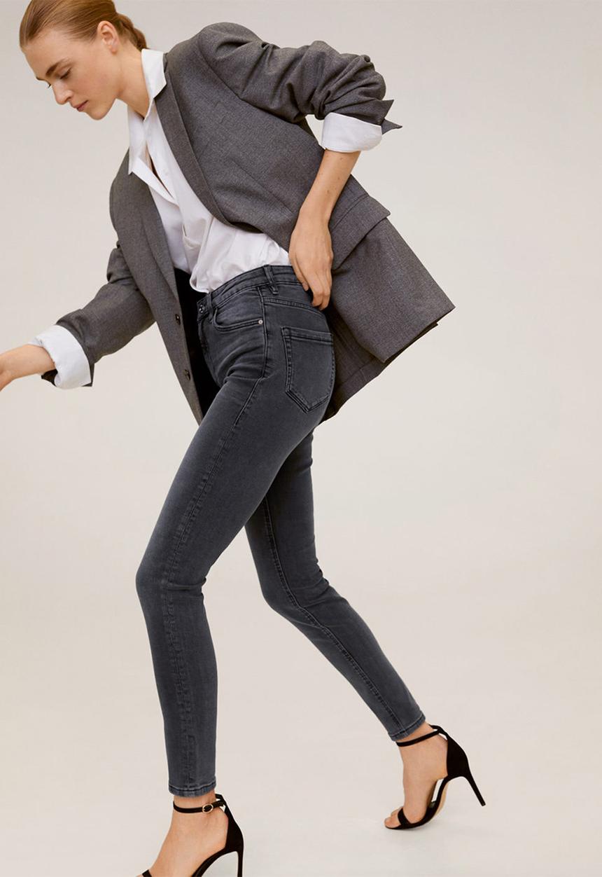 MANGO - Noa jeans - grey
