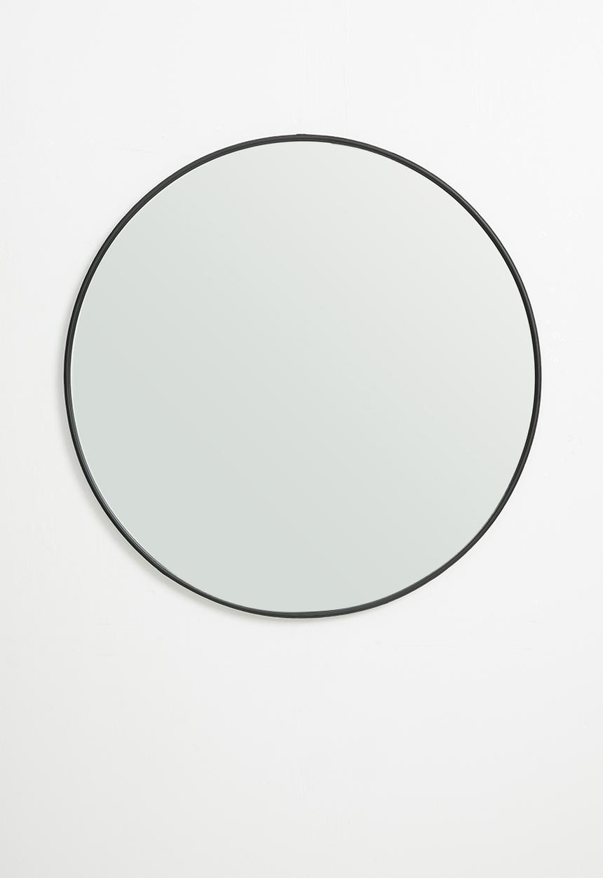Sixth Floor - Iron round mirror -  90cm dia