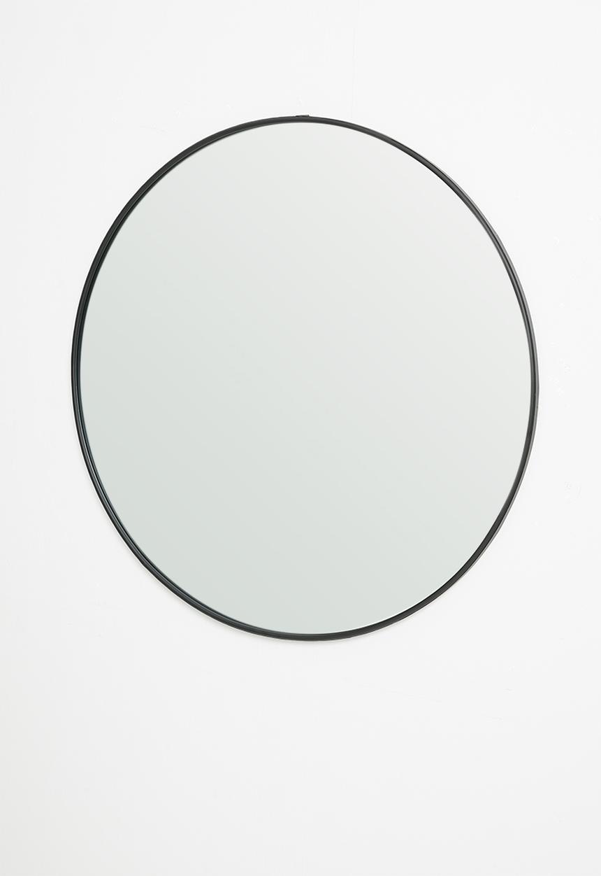 Sixth Floor - Iron round mirror -  90cm dia