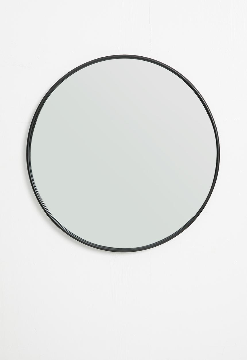 Sixth Floor - Iron round mirror - 60cm dia