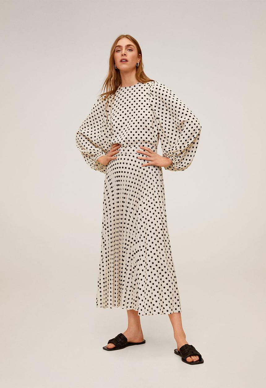 MANGO - Goldied skirt - black & white