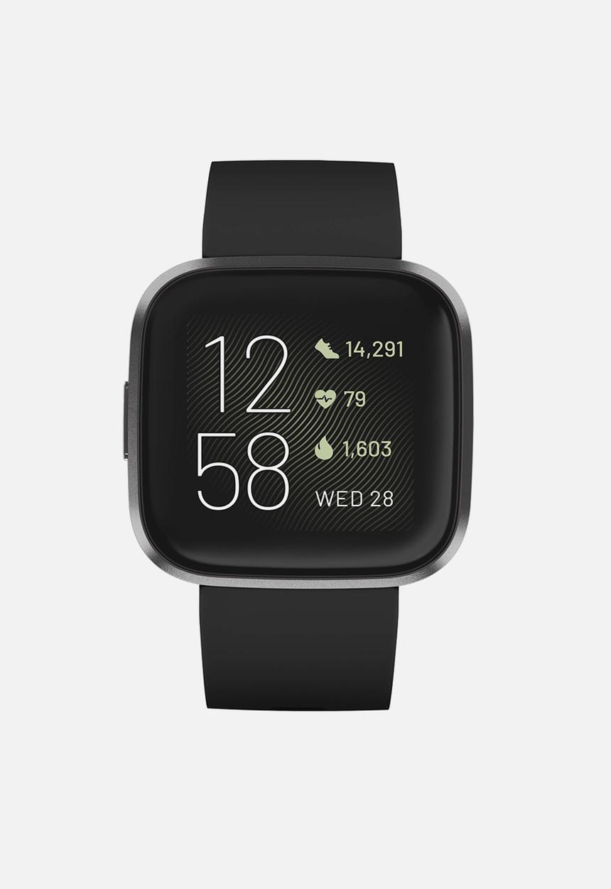 Fitbit - Fitbit versa 2 - black/carbon