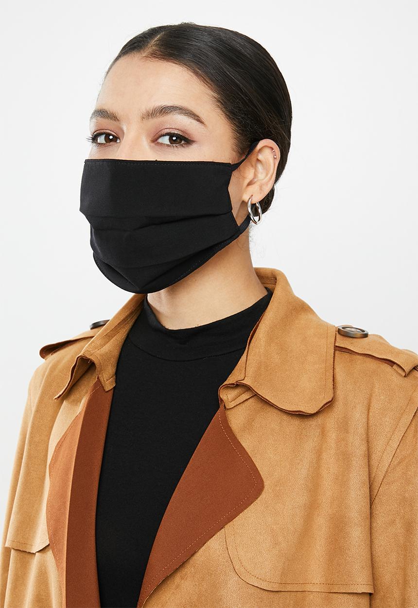 Superbalist - Vintage chain and black mask pack - black & blue