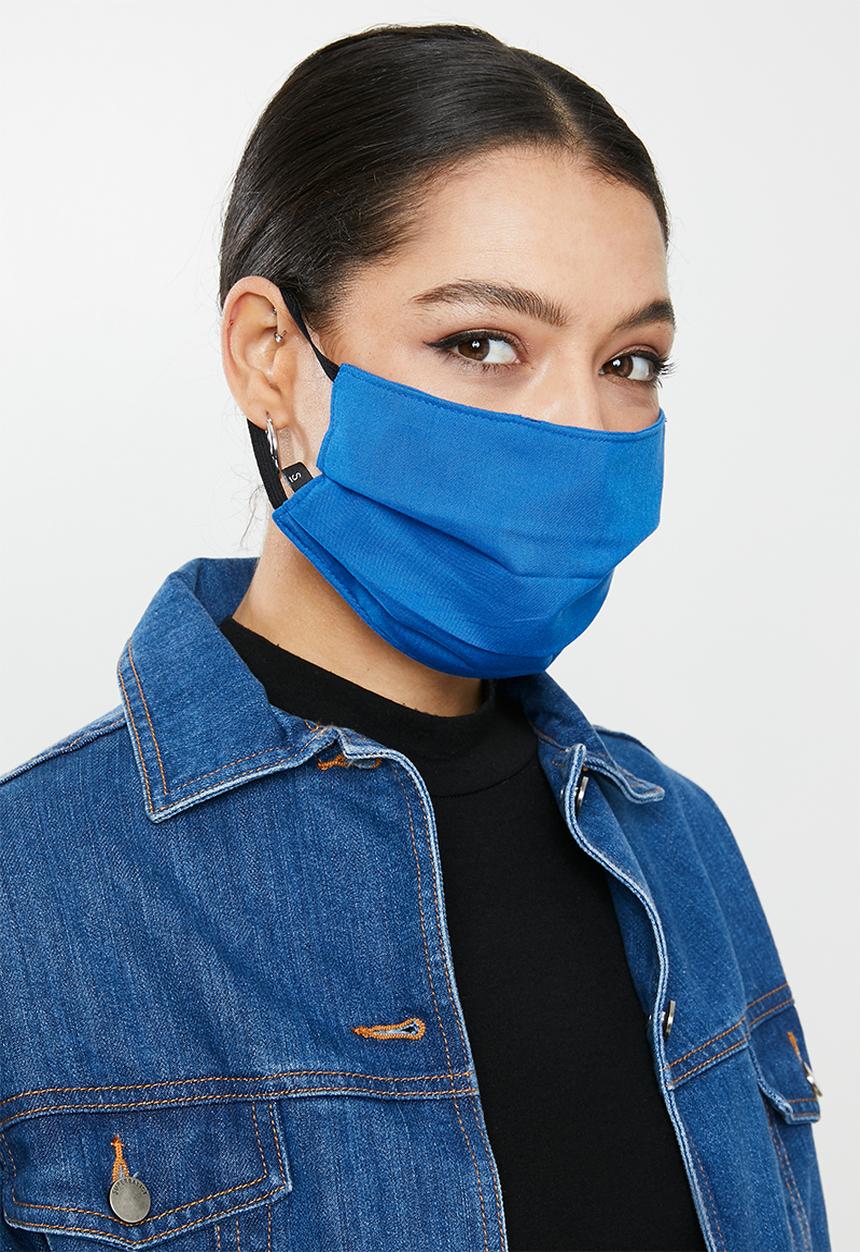 Superbalist - Blue tie dye and blue mask pack - blue