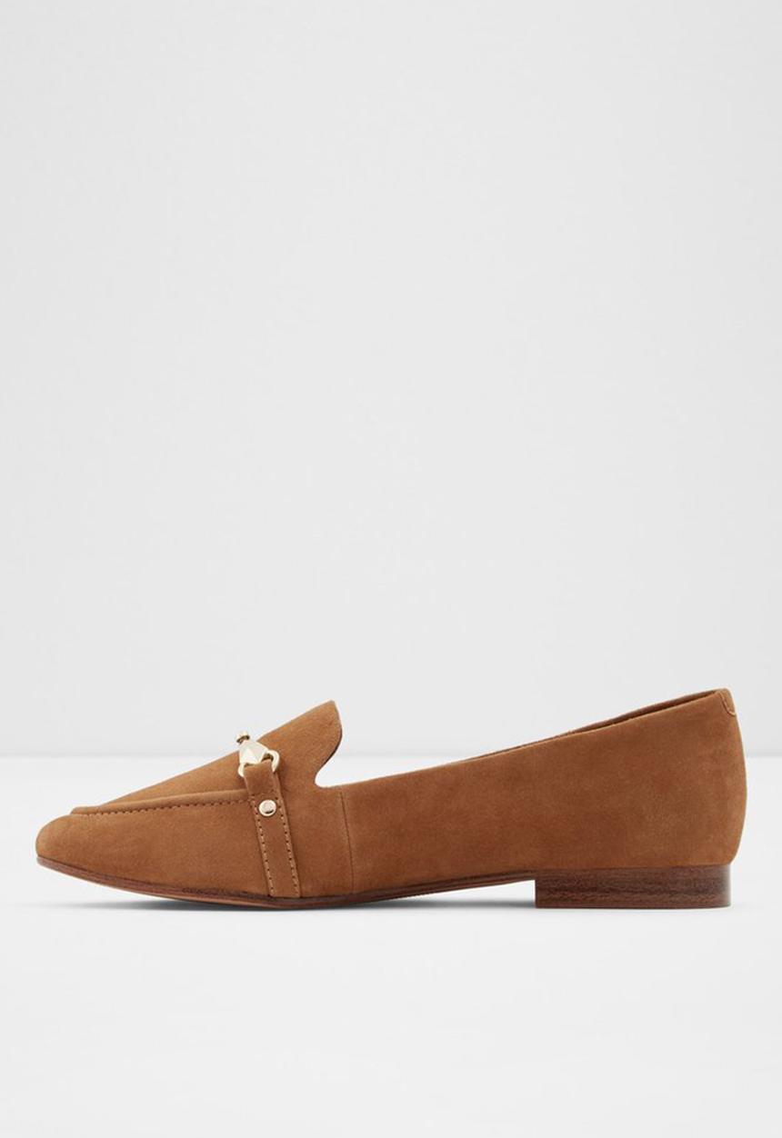 ALDO - Astareclya suede loafer - light brown