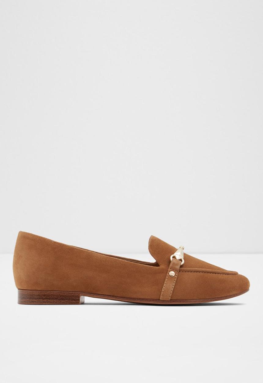 ALDO - Astareclya suede loafer - light brown