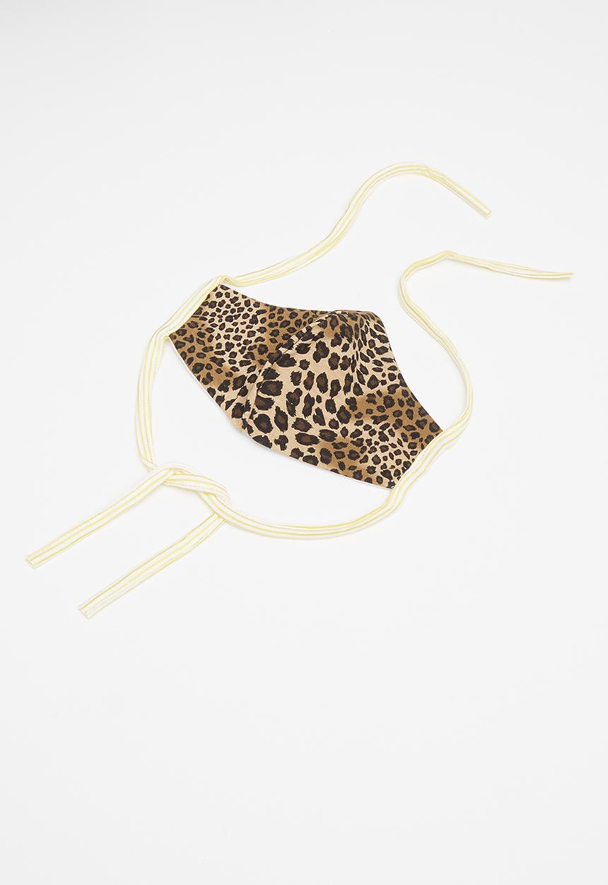 Sexy Socks - 3 Layered filtered mask - brown & black 