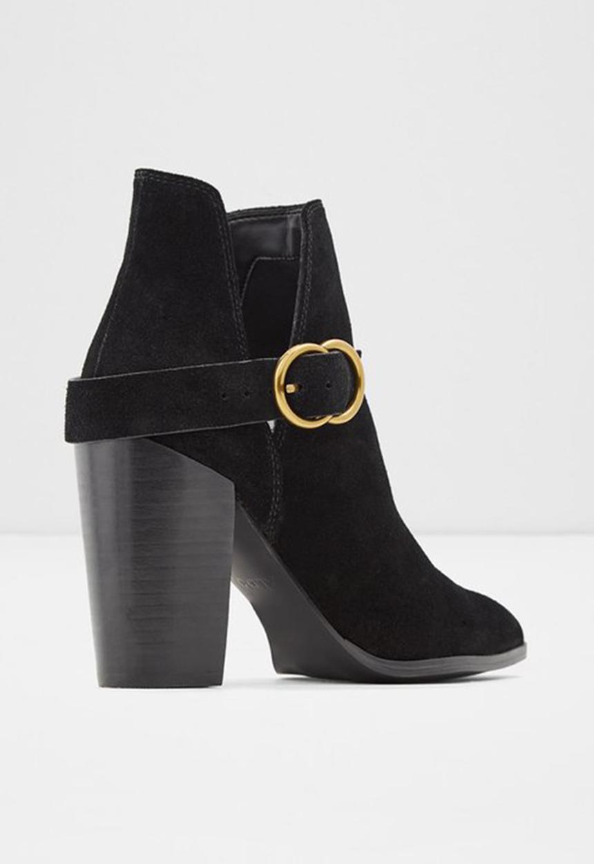 ALDO - Kendall suede boot - black