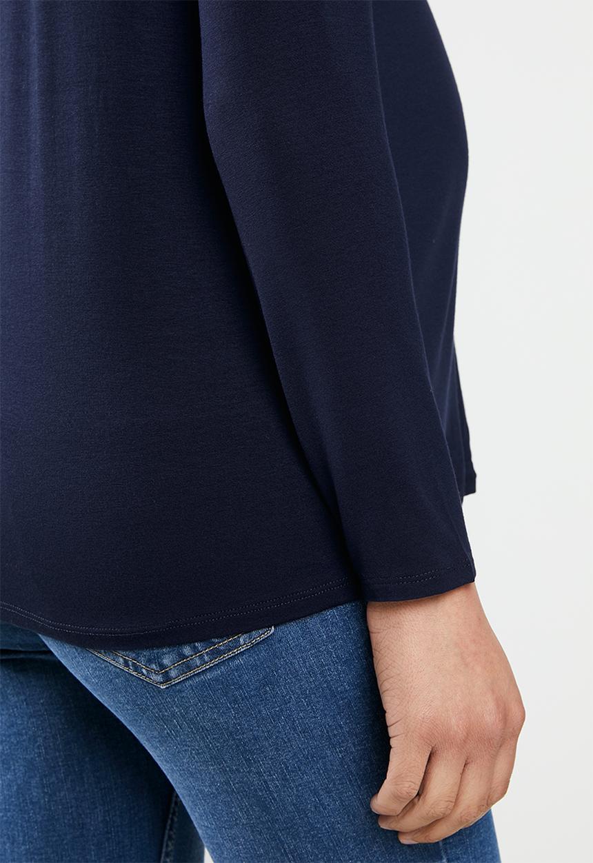 Superbalist - Maternity 2 pack long sleeve crew neck - navy & white