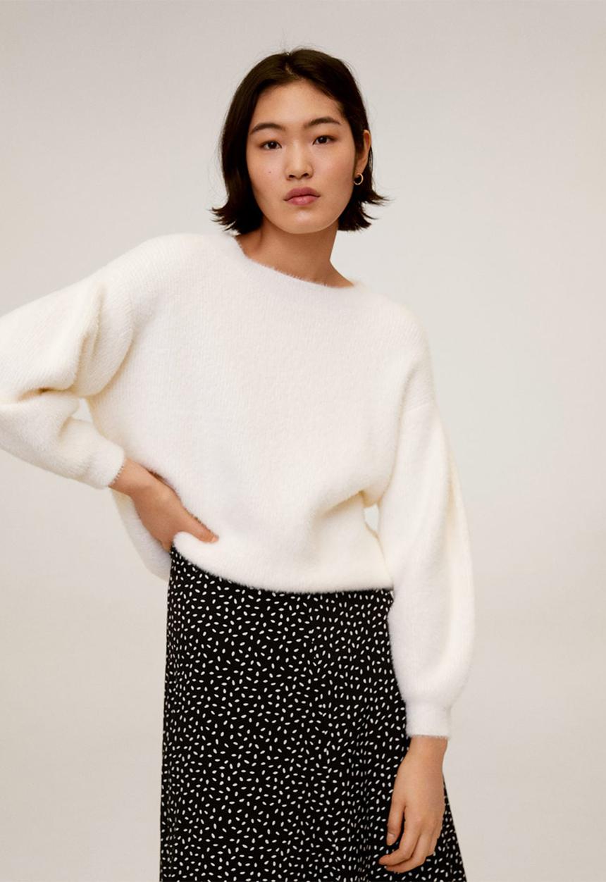 MANGO - Bombay skirt - black