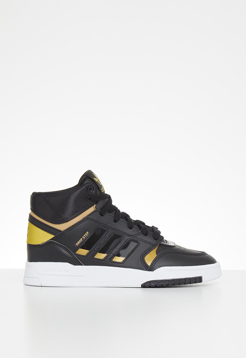 adidas Originals - Drop step j - black/goldmt/ftwwht