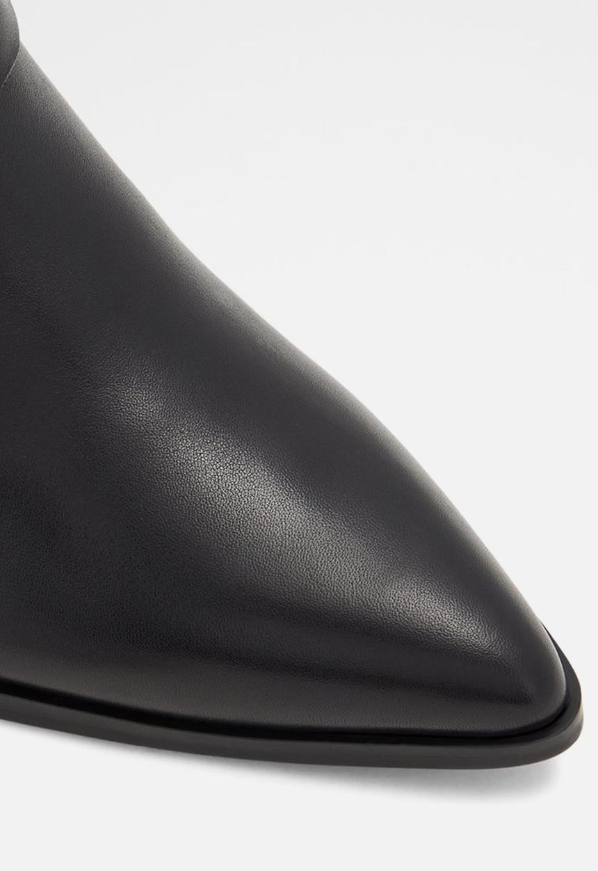 ALDO - Wrangler leather boot - black
