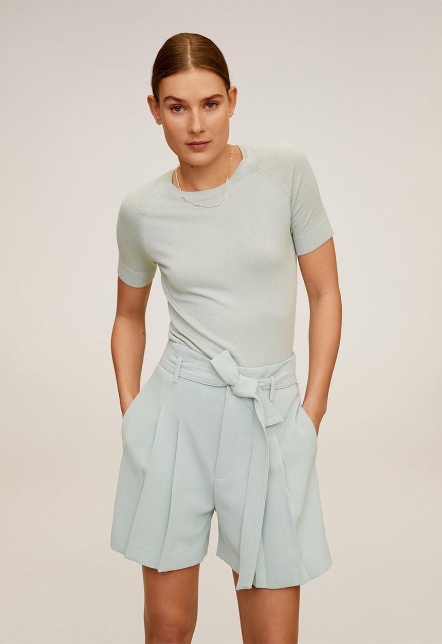 MANGO - Shorts nuel - blue 