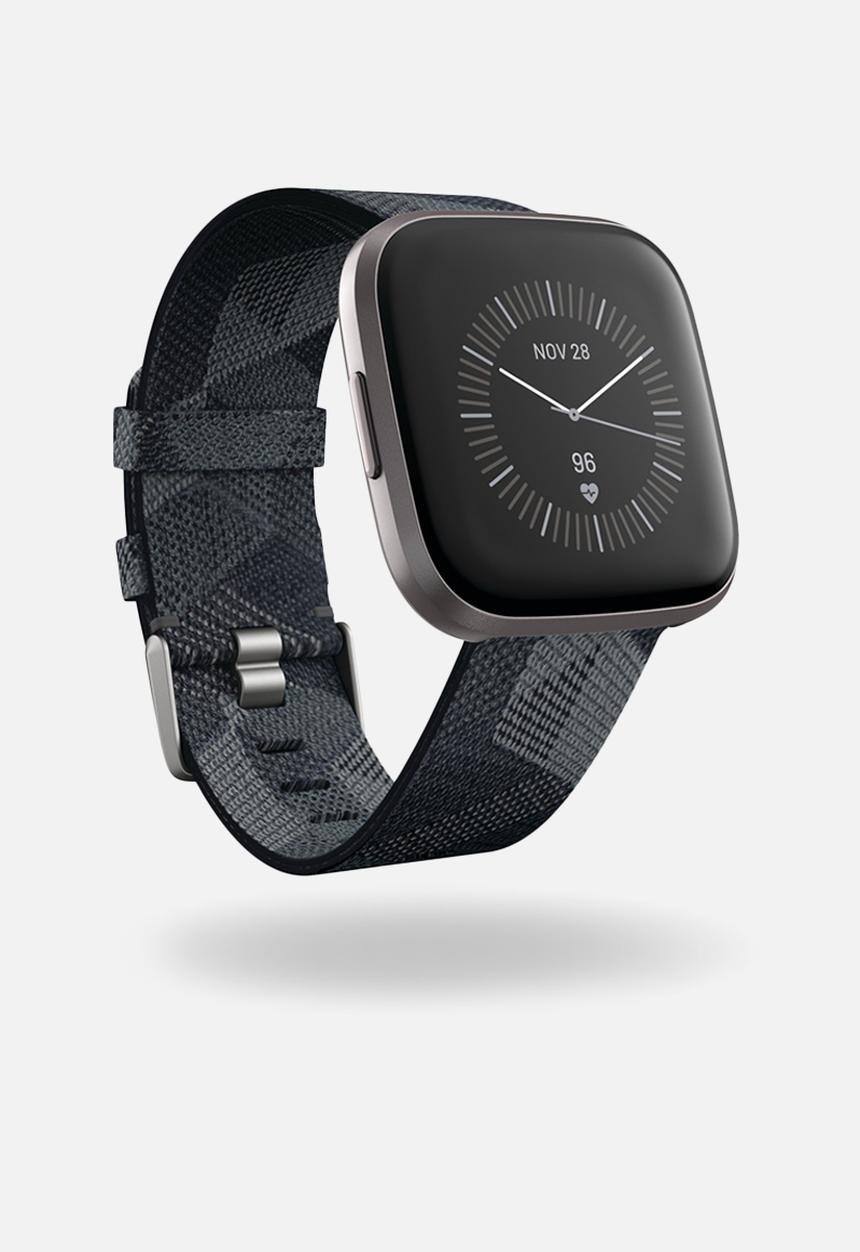 Fitbit - Fitbit versa 2 se - smoke woven