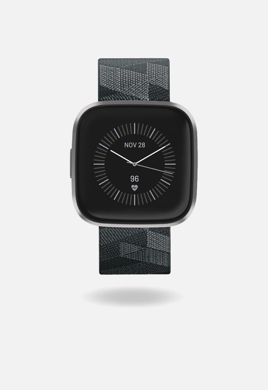 Fitbit - Fitbit versa 2 se - smoke woven