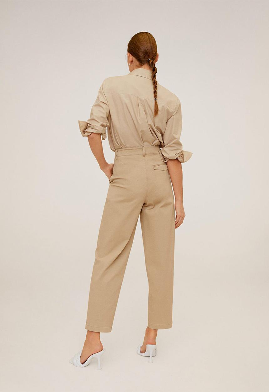 MANGO - Berlina trousers - brown