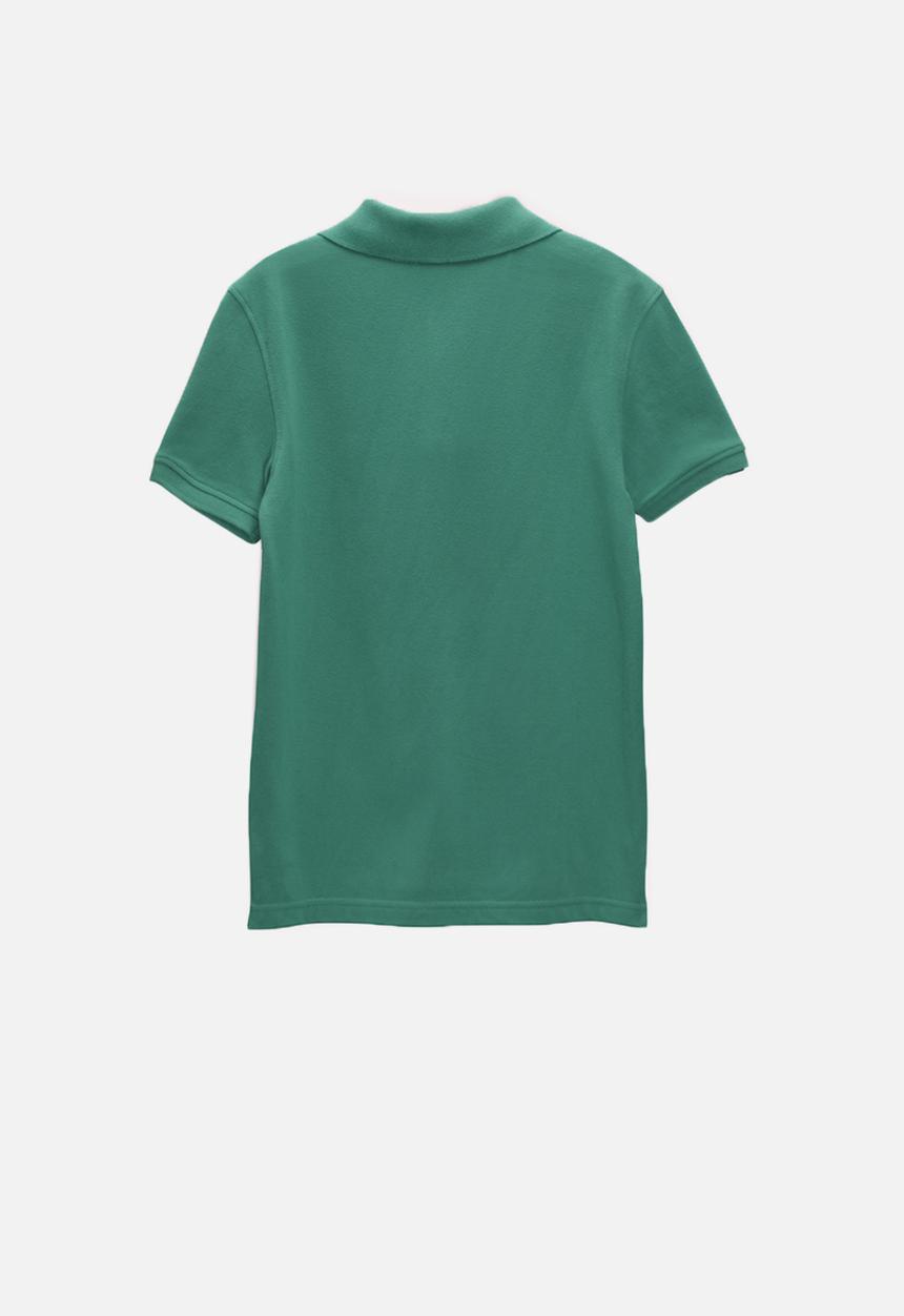 POLO - Boys Austin short sleeve golfer - green