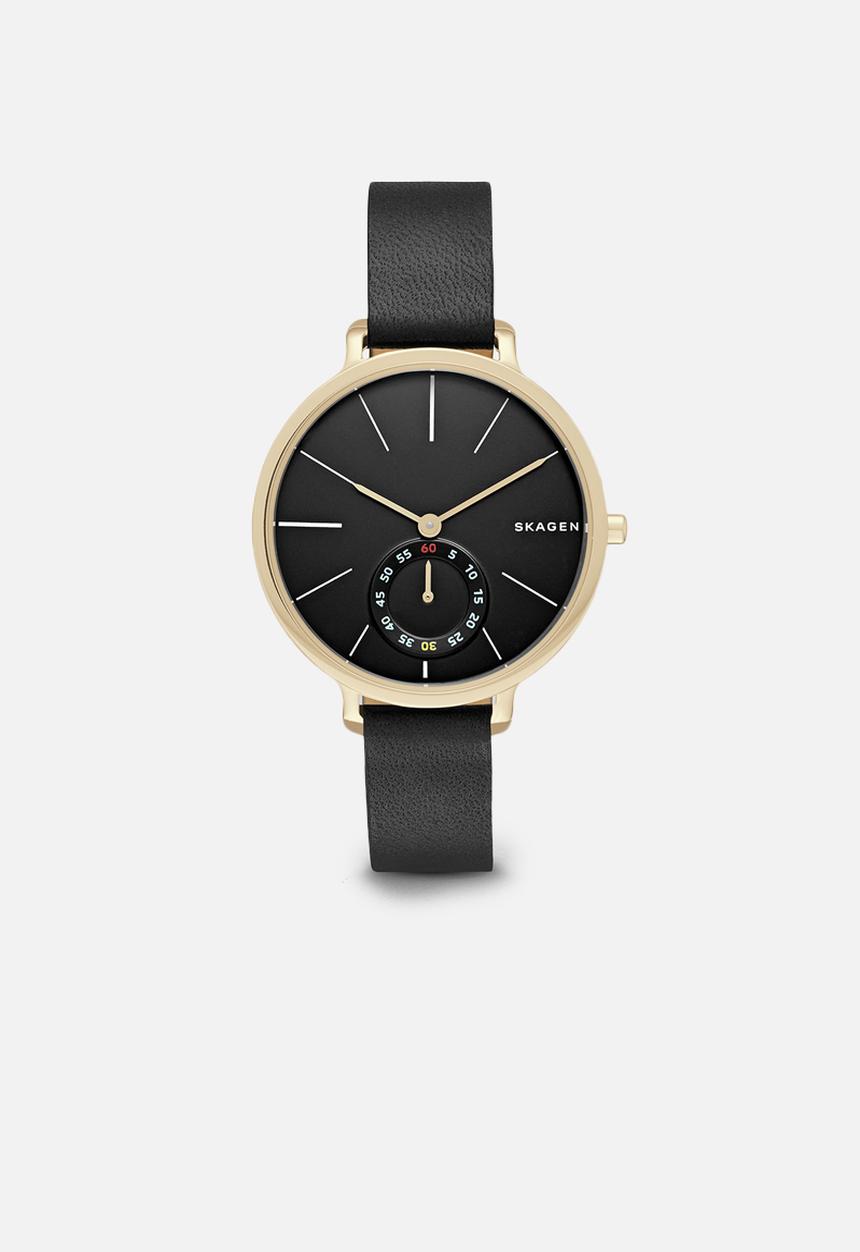 Skagen - Hagen - black/ gold