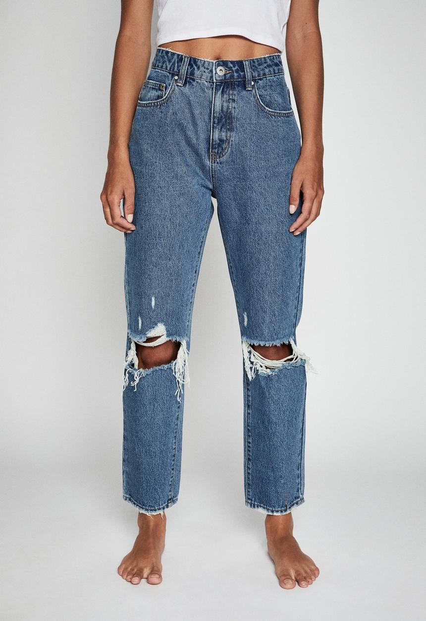 Cotton On - Mom jean - berkley blue 