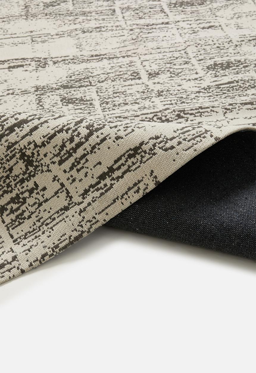 Sixth Floor - Vihaan jacquard rug - grey