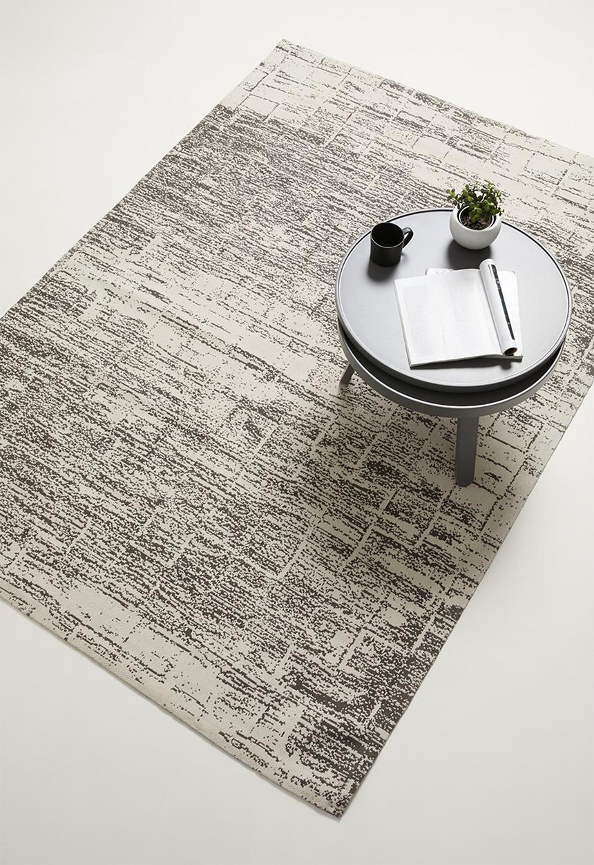 Sixth Floor - Vihaan jacquard rug - grey