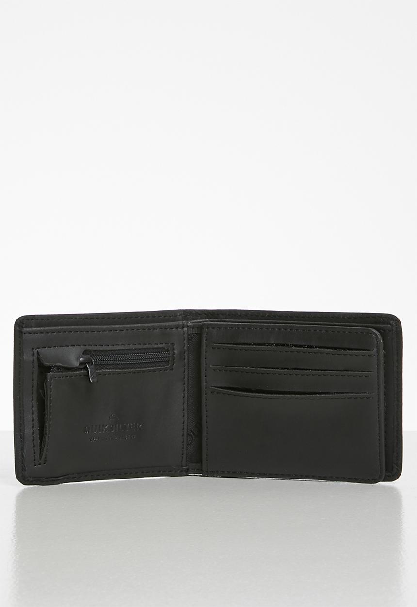 Quiksilver - Mack x wallet - black