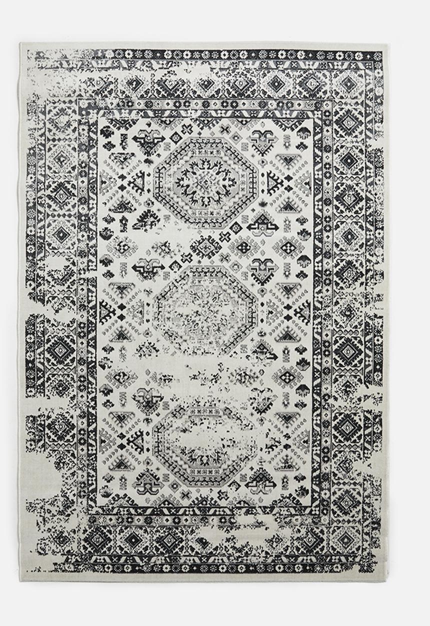 Hertex Haus - Karim salt pepper rug - grey