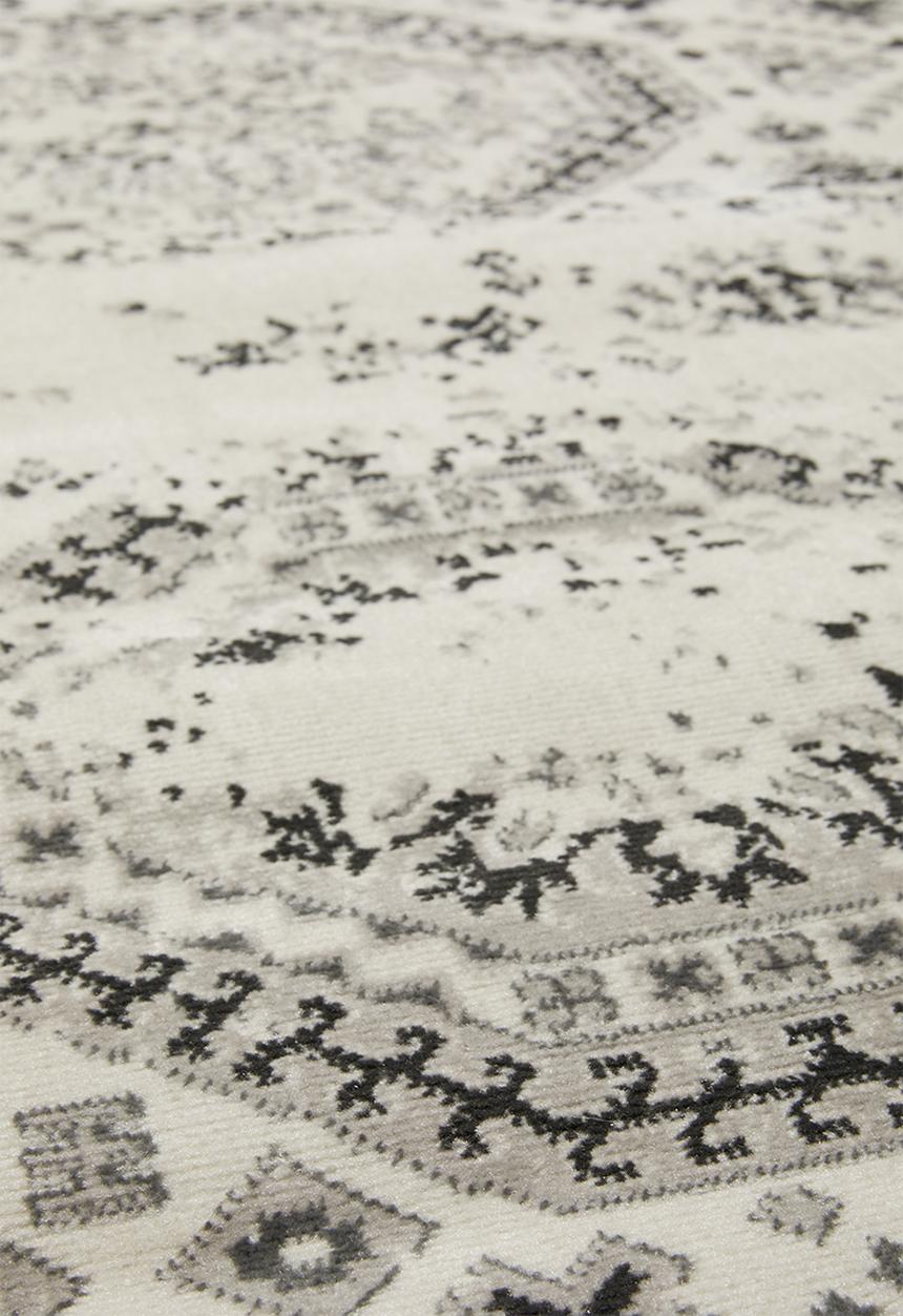 Hertex Haus - Karim salt pepper rug - grey