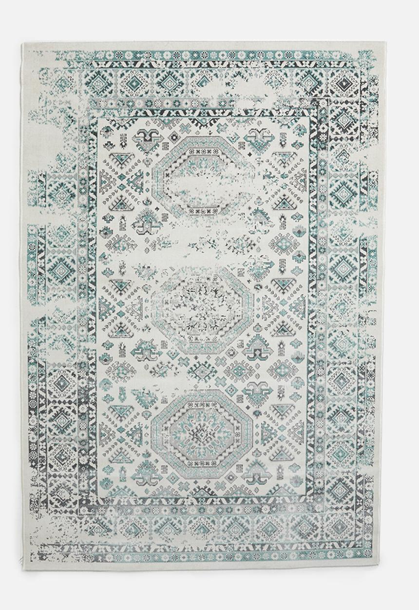 Hertex Haus - Karim blue surf rug - blue