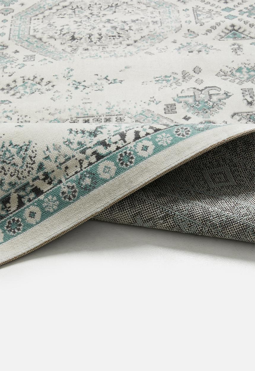 Hertex Haus - Karim blue surf rug - blue