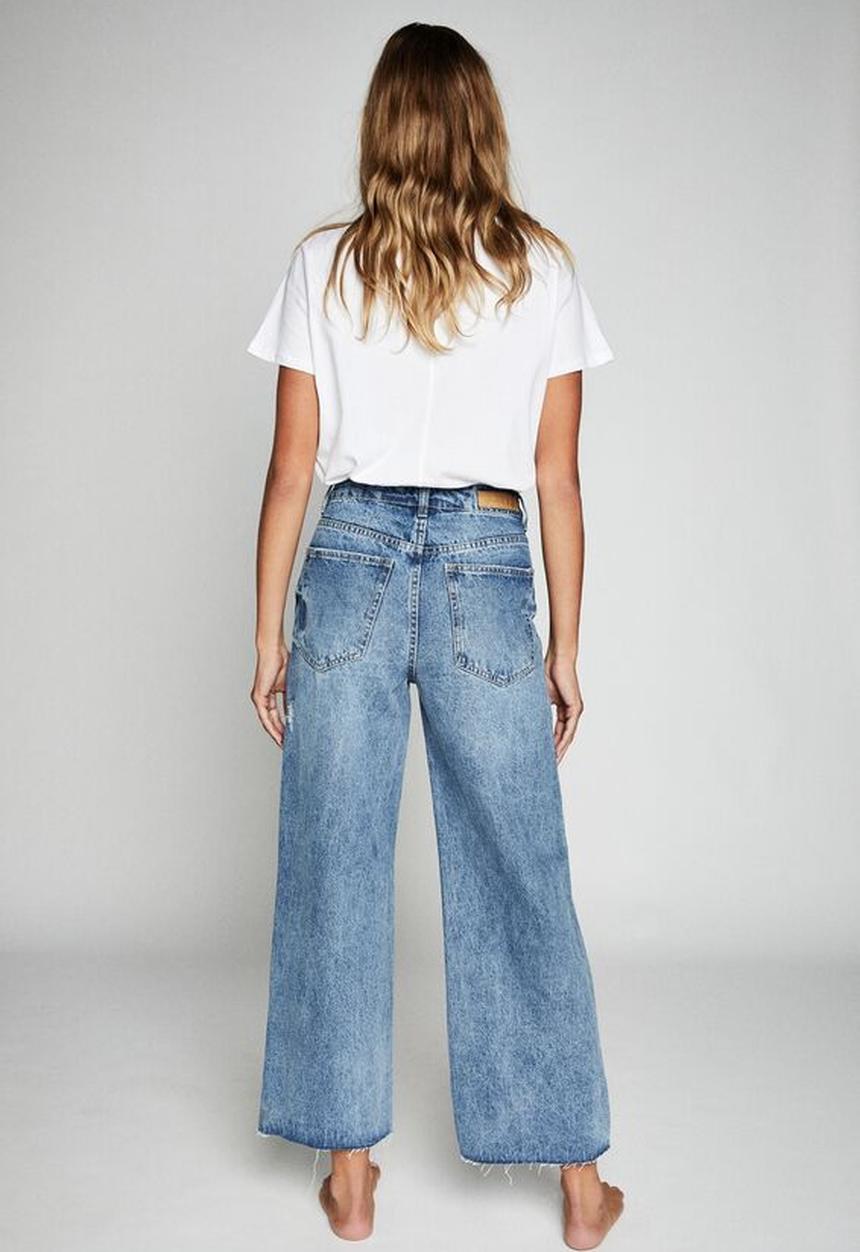 Cotton On - Wide leg jean - cali blue