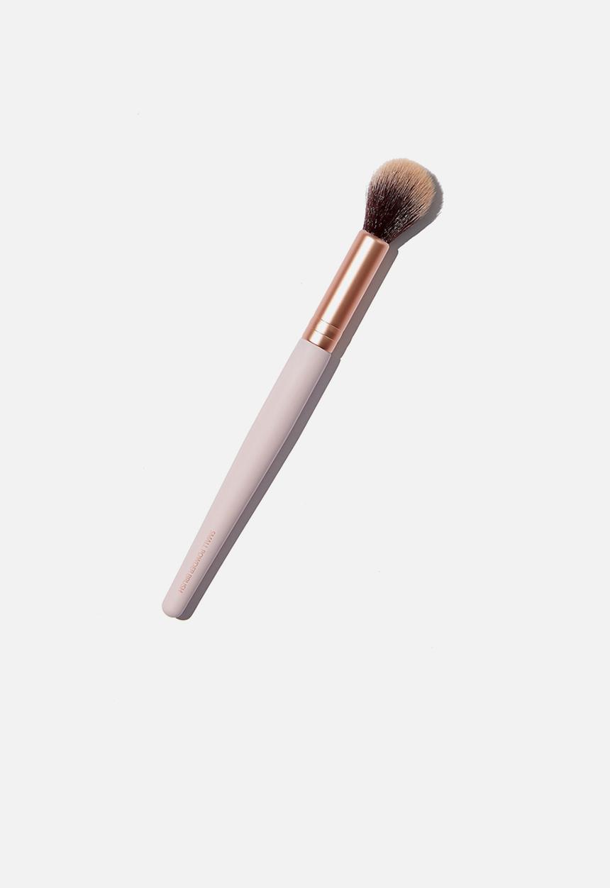 Cotton On - Rubi small powder brush - pink & rose gold