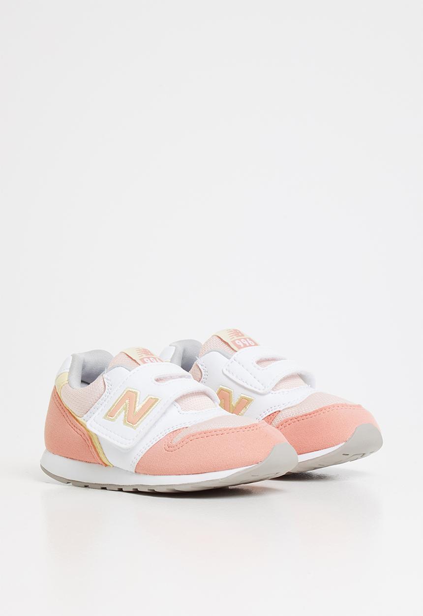 New Balance  - Baby girls Iz996 v2 sneaker - pink & yellow