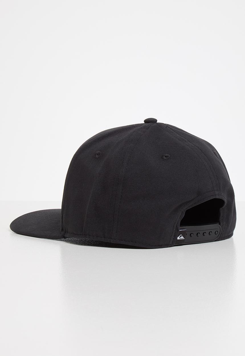 Quiksilver - Bracken snap cap - black