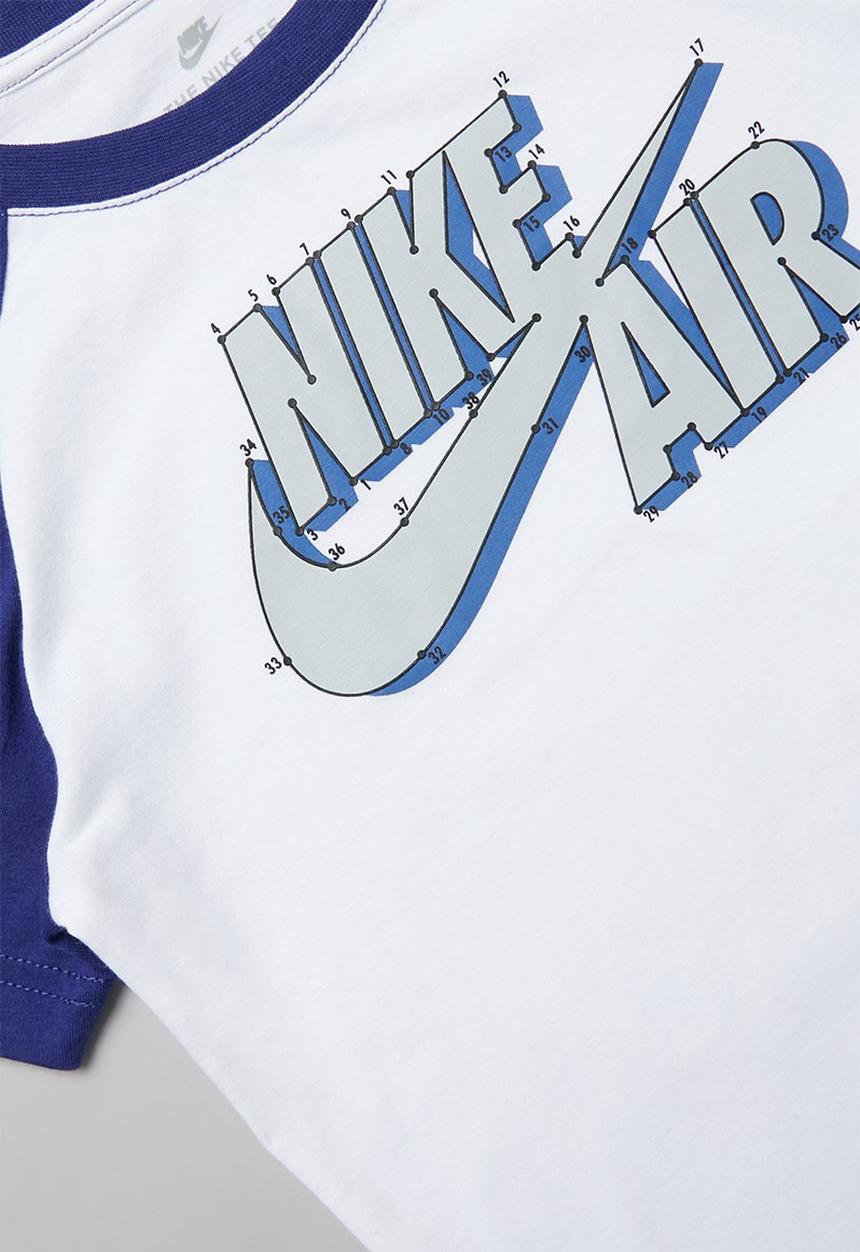 Nike - Futura connect the dots tee - white & blue