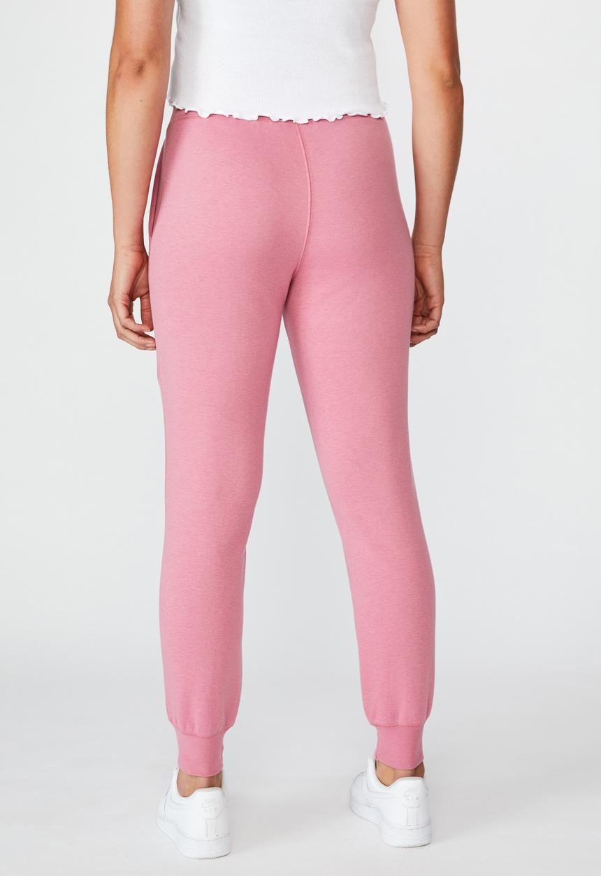 Factorie - Tech zip trackpant - pink