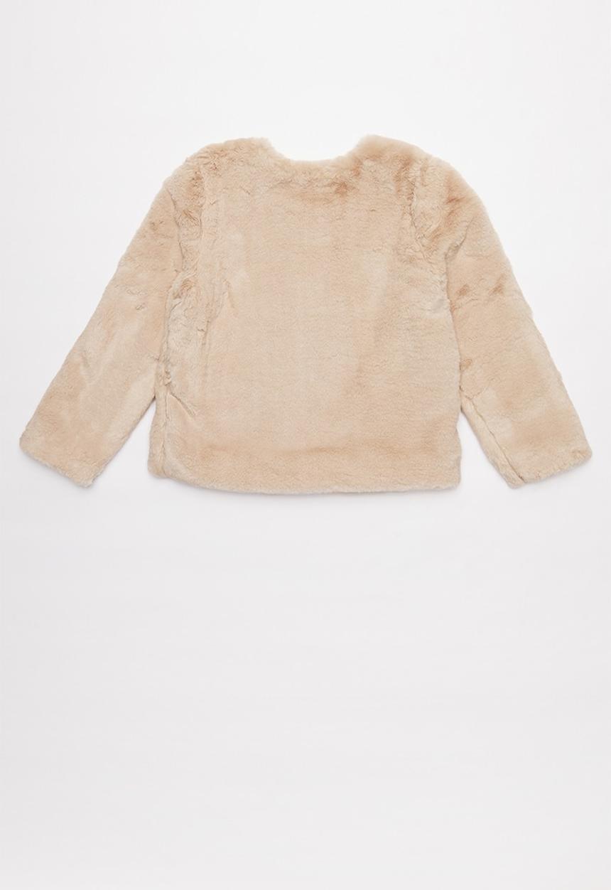 Superbalist - Tweens faux fur jacket -  blush