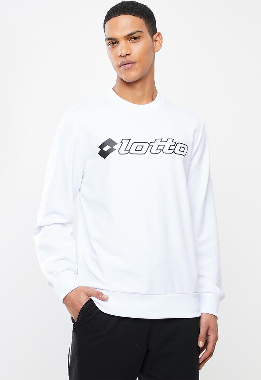 lotto - Smart sweat crew logo - white