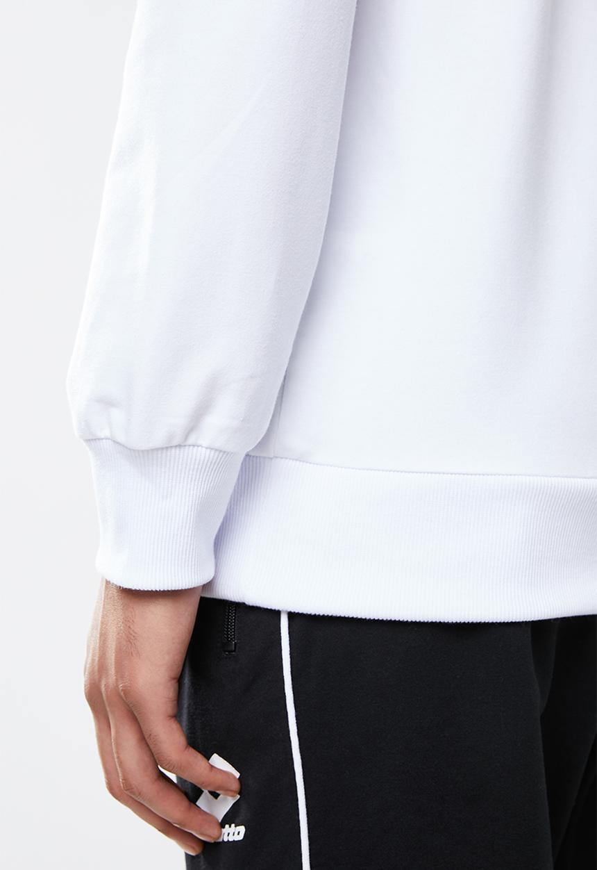 lotto - Smart sweat crew logo - white