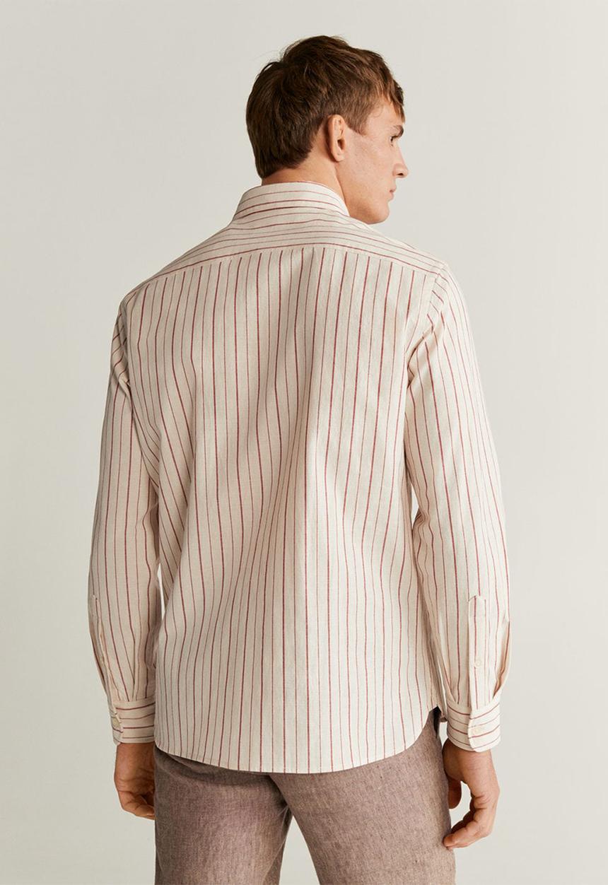 MANGO - Ring shirt - beige