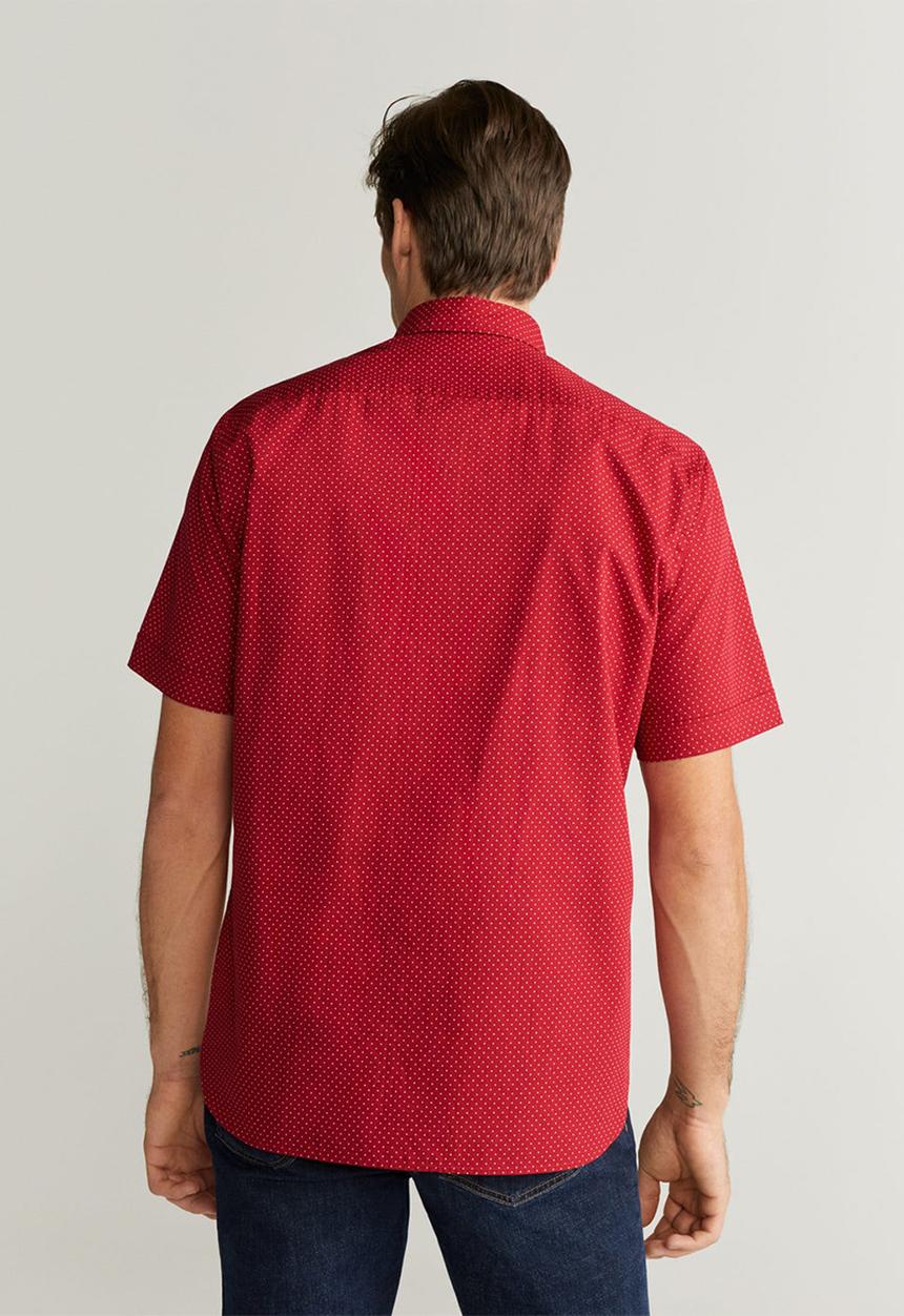 MANGO - Doto shirt - red