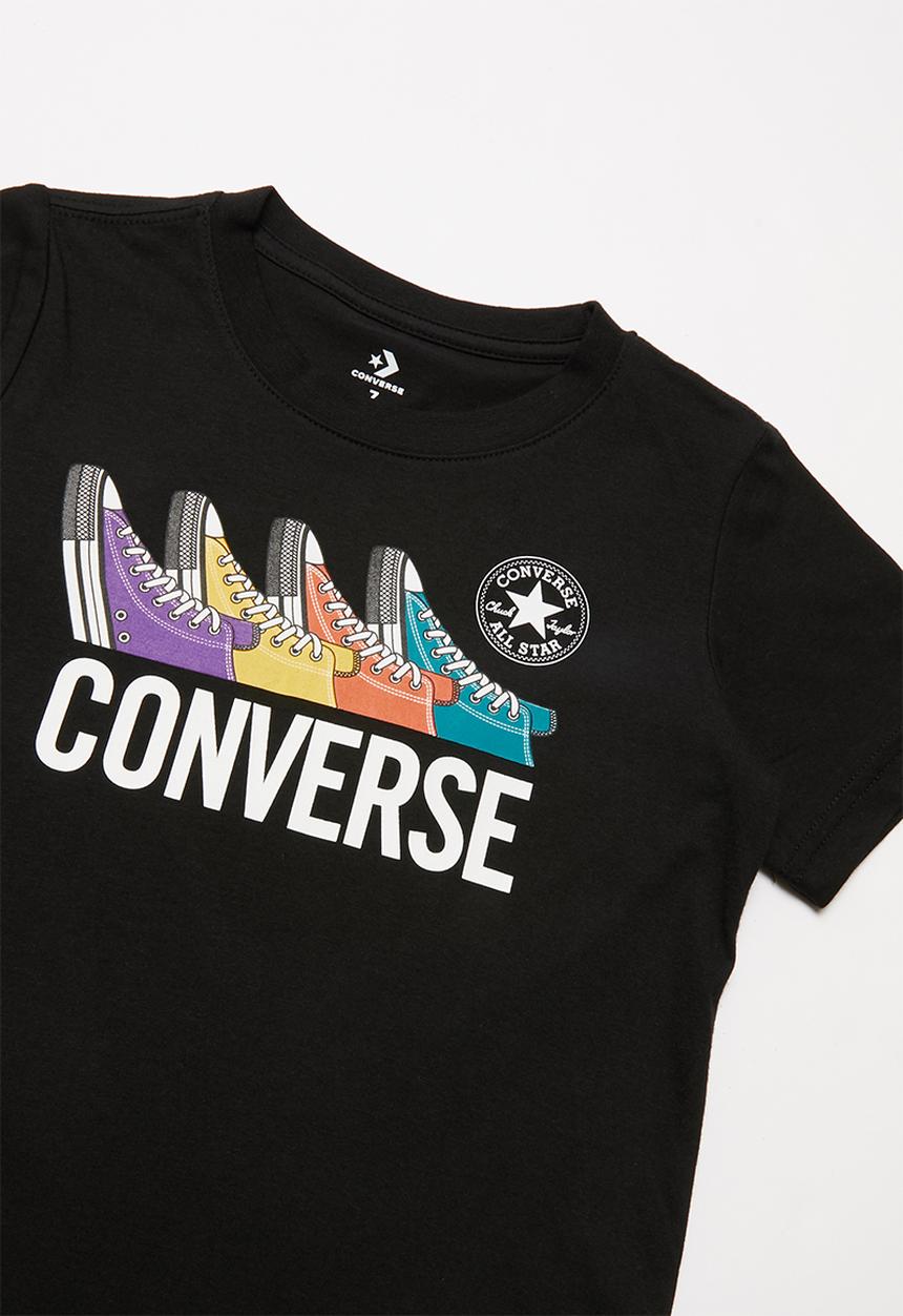 Converse - Converse multi sneaker tee - black